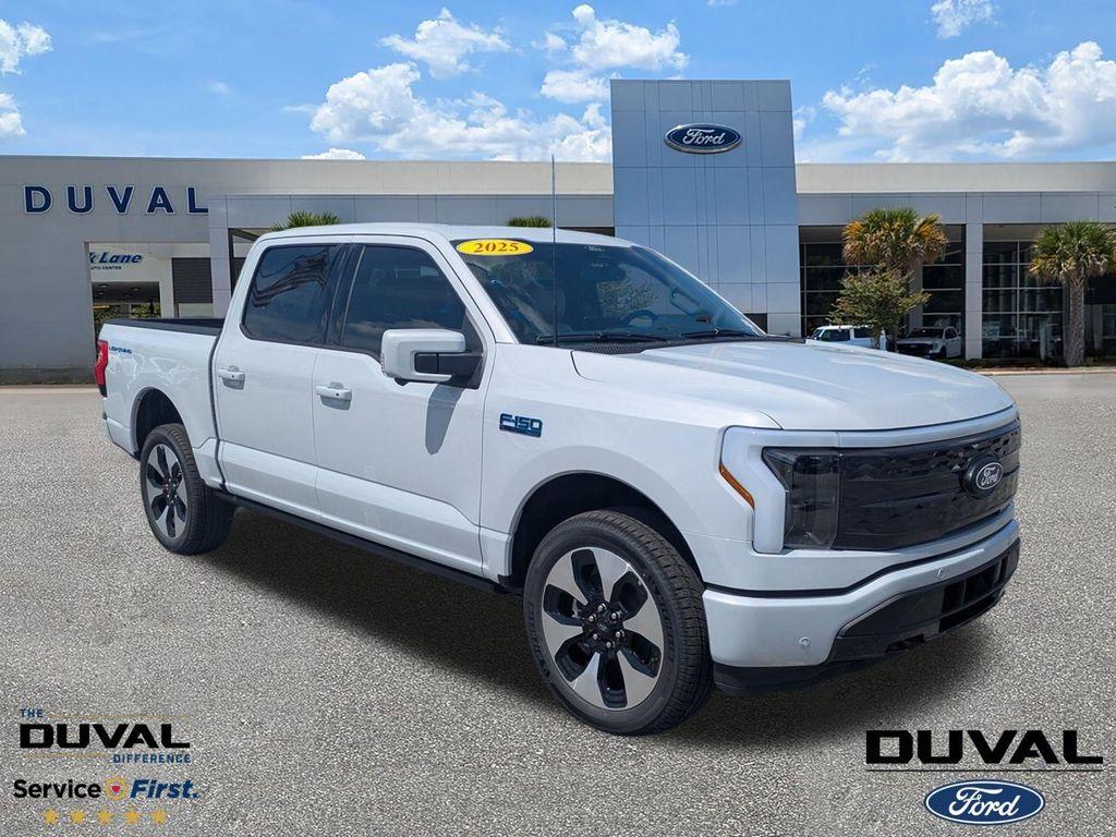 new 2025 Ford F-150 Lightning car, priced at $82,840