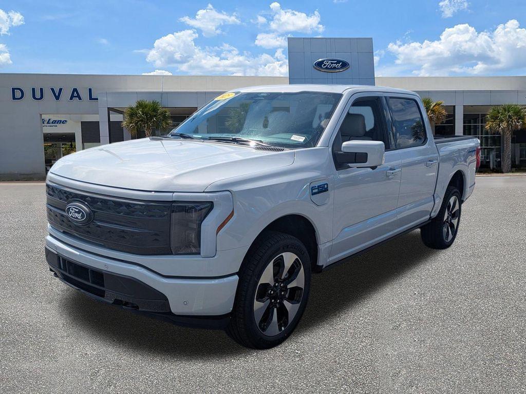 new 2025 Ford F-150 Lightning car, priced at $82,840