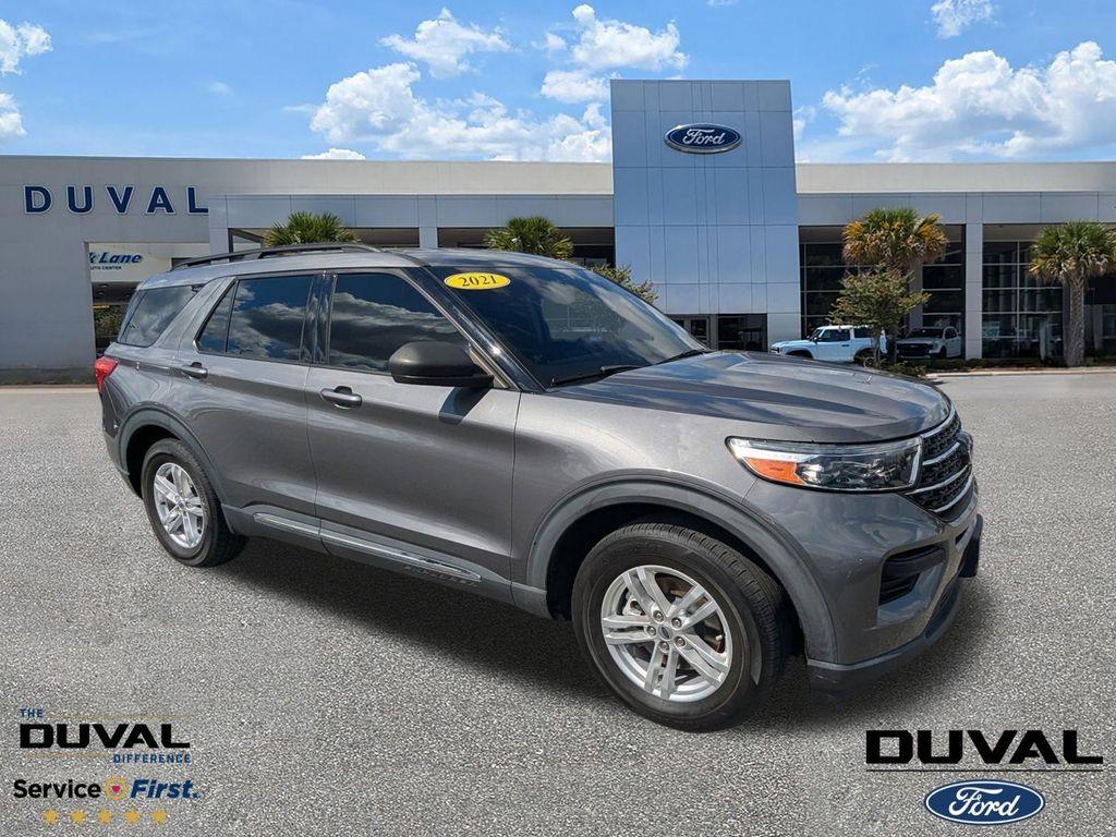used 2021 Ford Explorer car, priced at $18,000