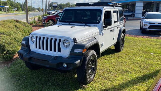 used 2018 Jeep Wrangler Unlimited car, priced at $15,900