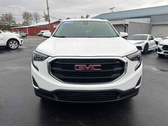 used 2021 GMC Terrain car, priced at $18,298