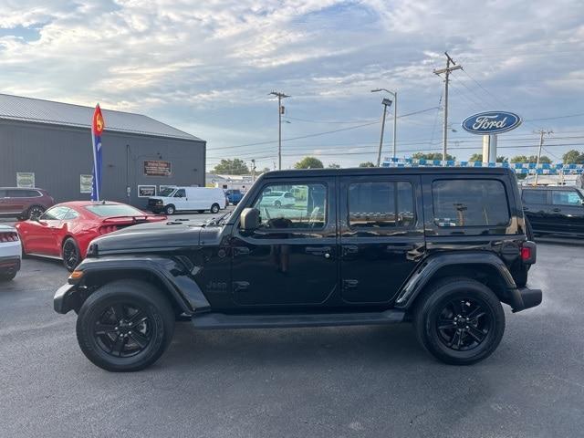 used 2020 Jeep Wrangler Unlimited car, priced at $32,589