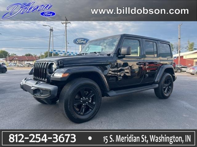 used 2020 Jeep Wrangler Unlimited car, priced at $32,589