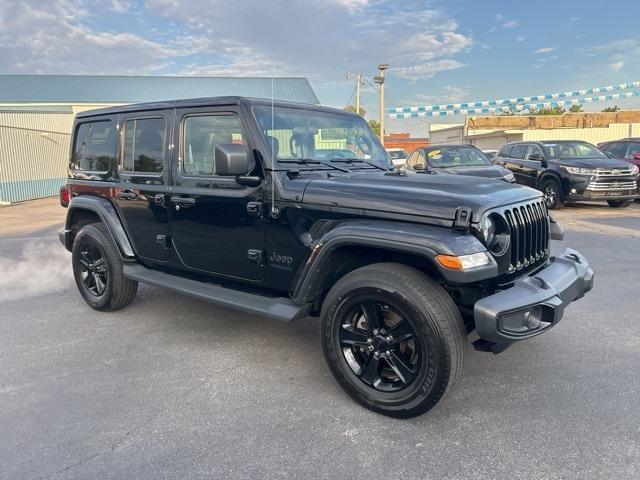 used 2020 Jeep Wrangler Unlimited car, priced at $32,589