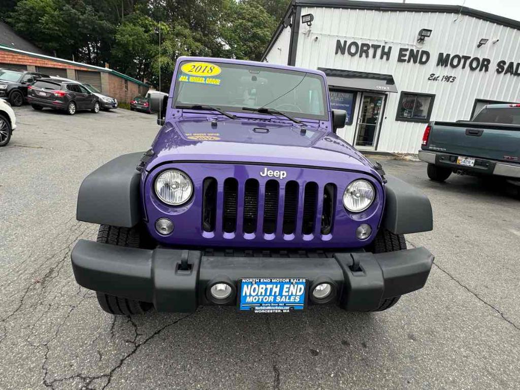 used 2018 Jeep Wrangler JK Unlimited car, priced at $24,900