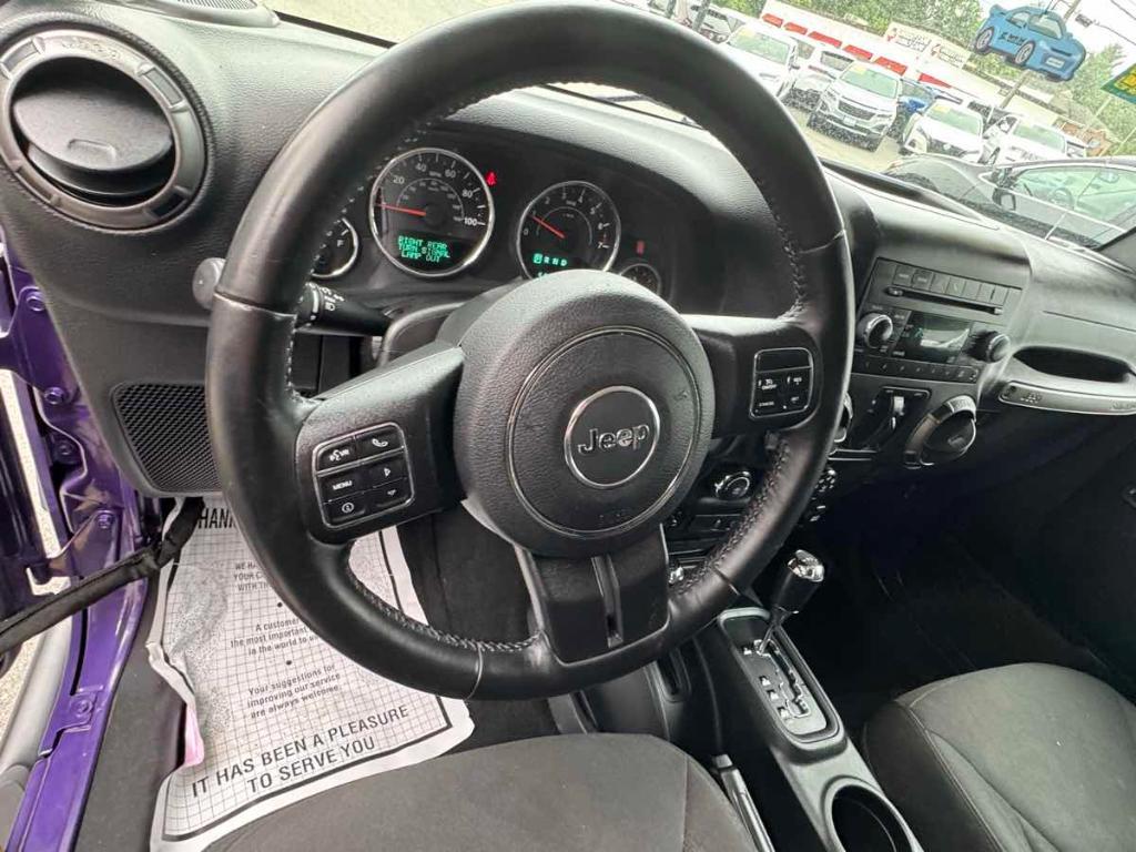 used 2018 Jeep Wrangler JK Unlimited car, priced at $24,900