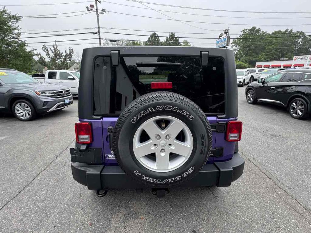 used 2018 Jeep Wrangler JK Unlimited car, priced at $24,900