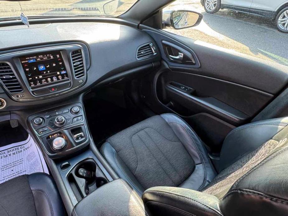 used 2015 Chrysler 200 car, priced at $12,900