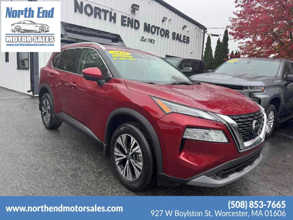 used 2021 Nissan Rogue car, priced at $27,900
