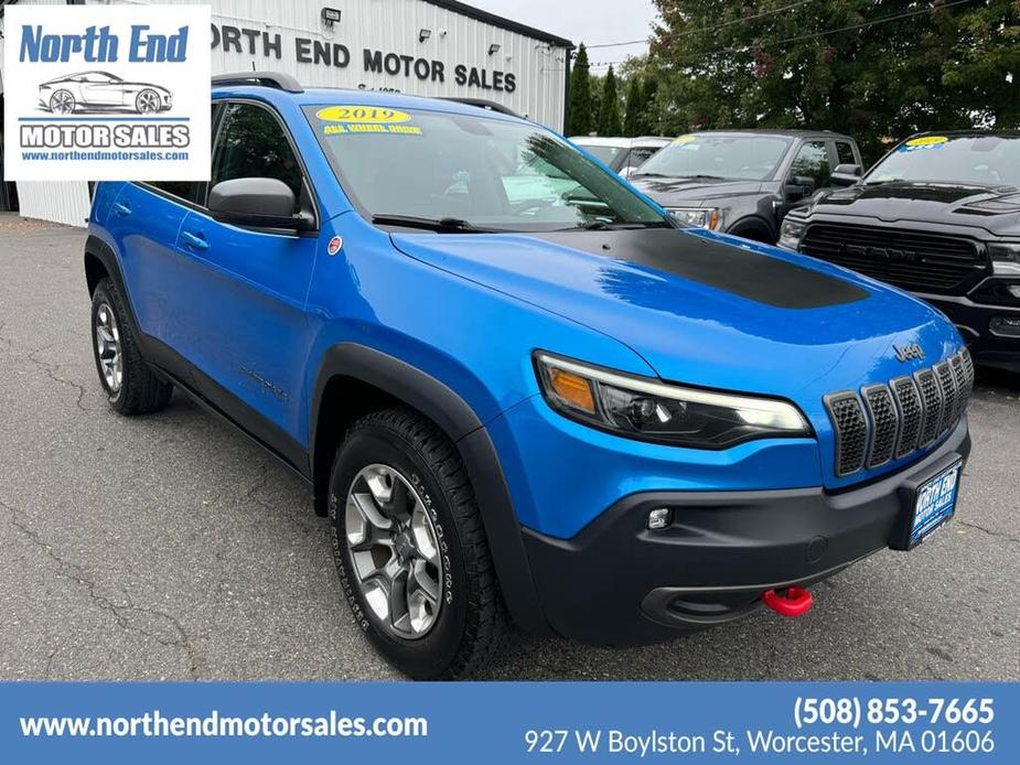 used 2019 Jeep Cherokee car, priced at $23,900