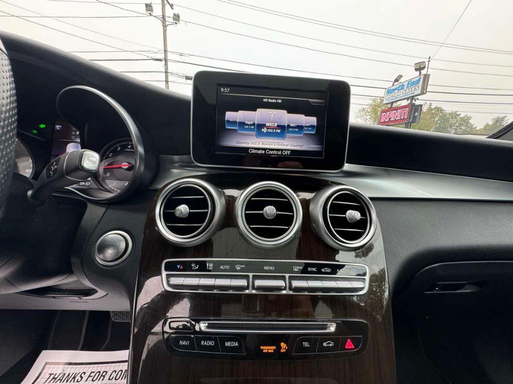 used 2019 Mercedes-Benz GLC 300 car, priced at $21,900