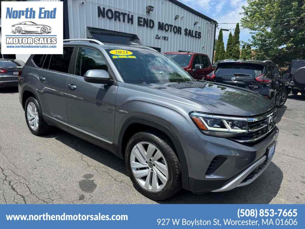 used 2021 Volkswagen Atlas car, priced at $29,900