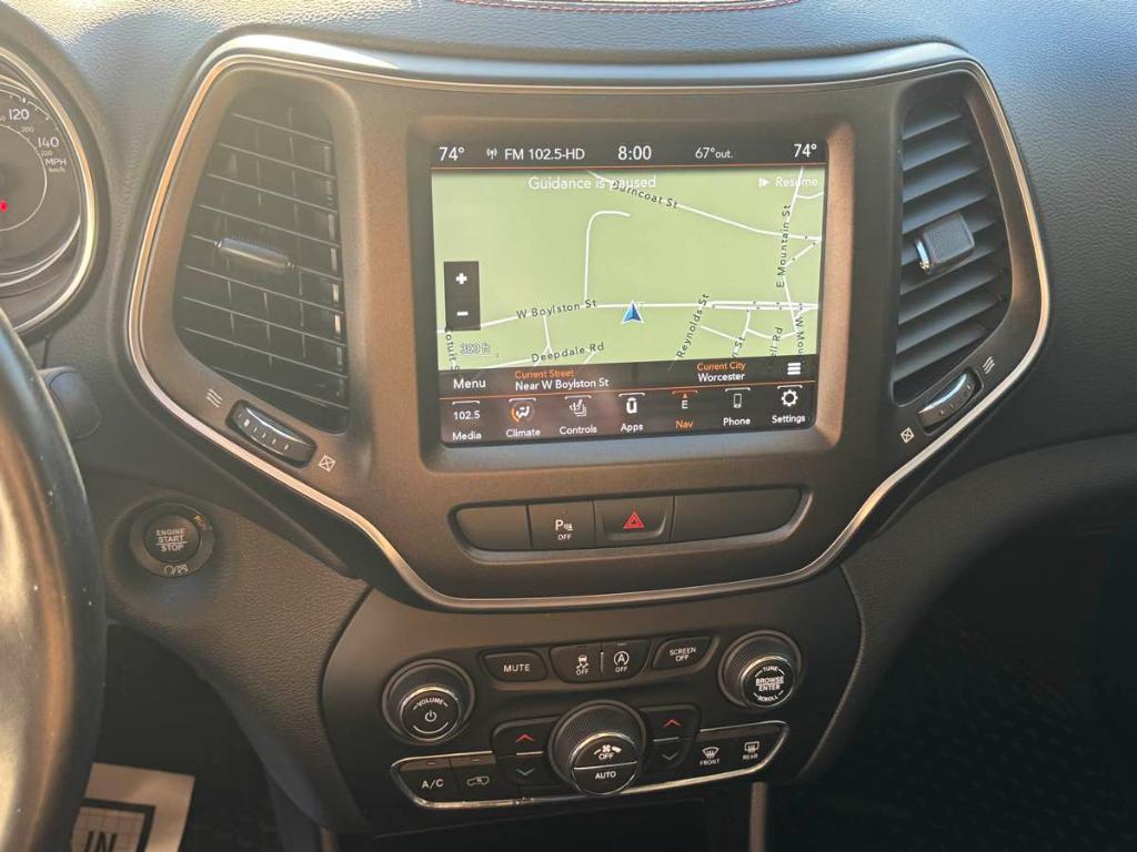 used 2020 Jeep Cherokee car, priced at $25,900