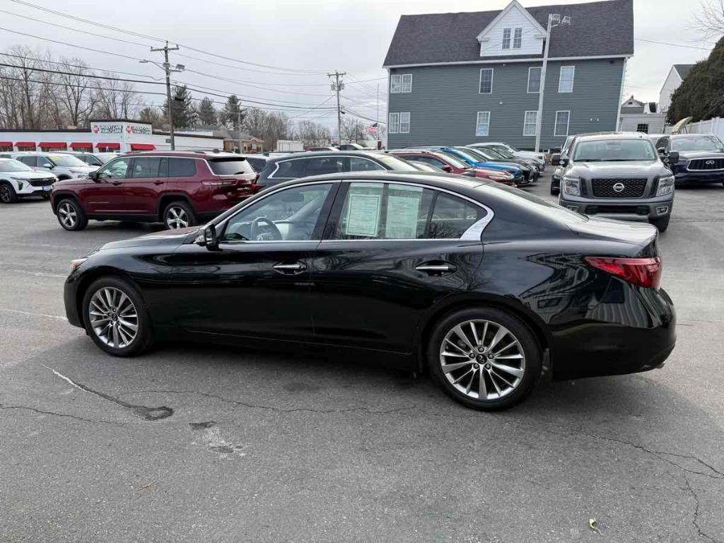 used 2023 INFINITI Q50 car, priced at $33,900