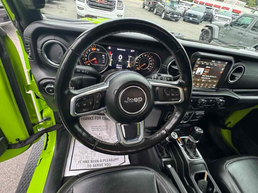 used 2021 Jeep Wrangler Unlimited car, priced at $33,900