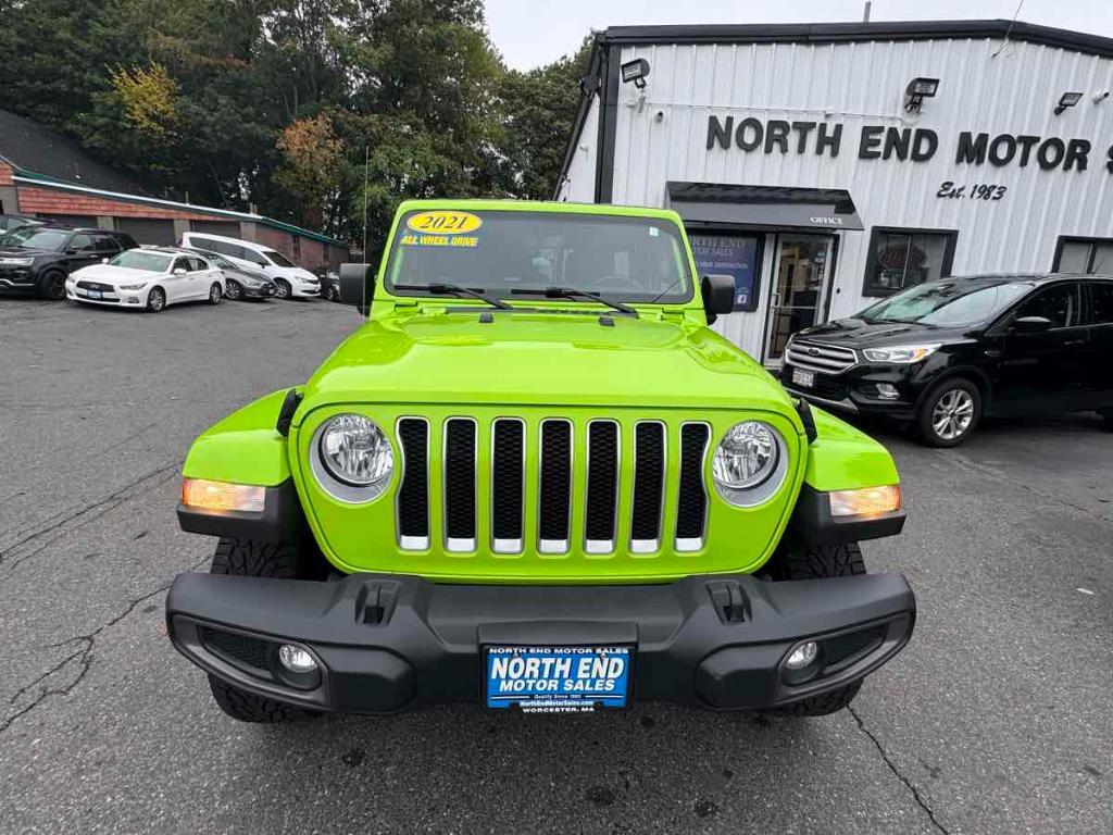 used 2021 Jeep Wrangler Unlimited car, priced at $33,900