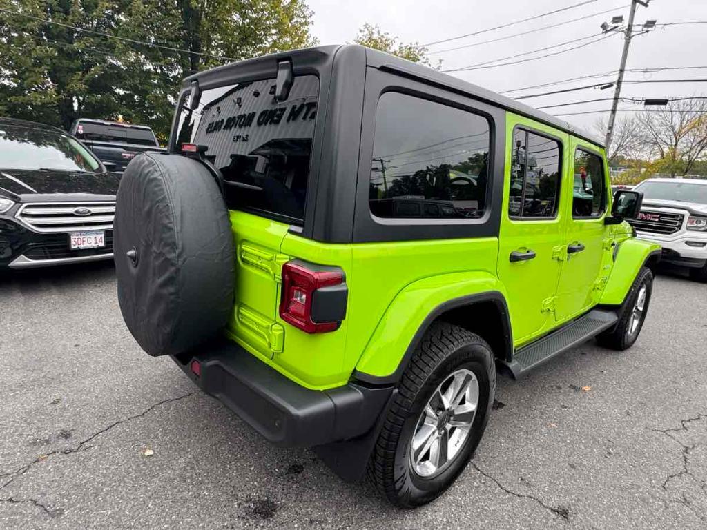 used 2021 Jeep Wrangler Unlimited car, priced at $33,900