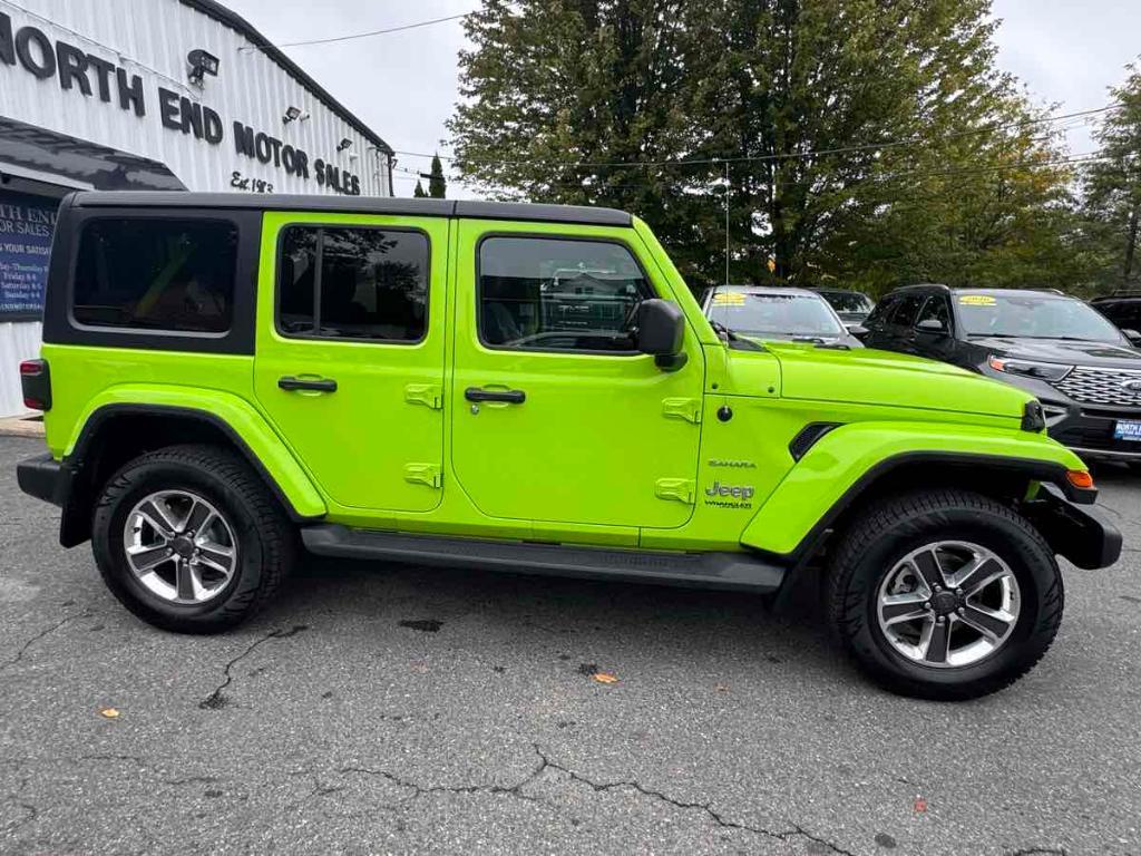 used 2021 Jeep Wrangler Unlimited car, priced at $33,900