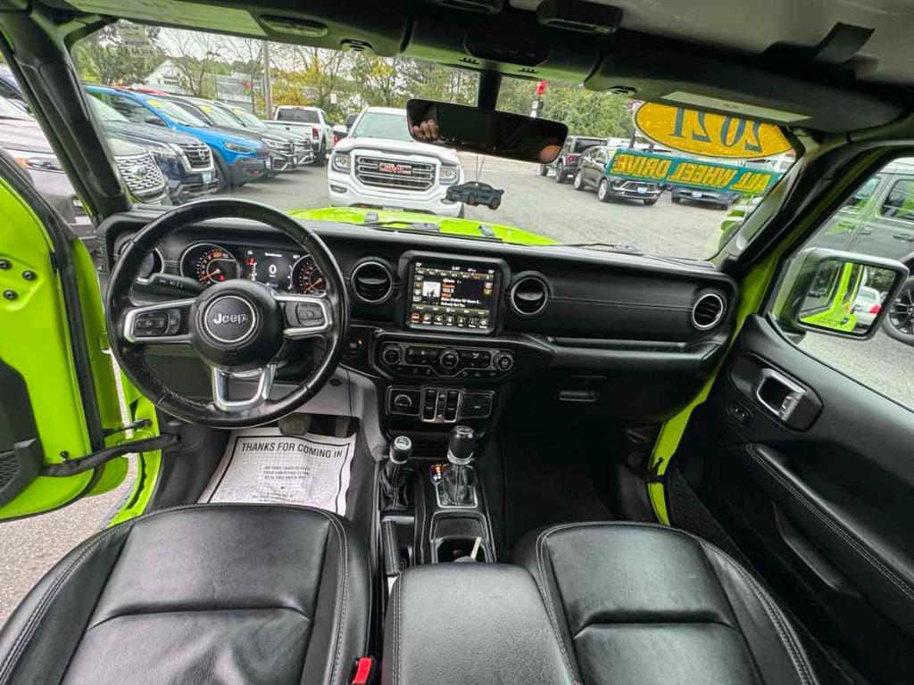 used 2021 Jeep Wrangler Unlimited car, priced at $33,900