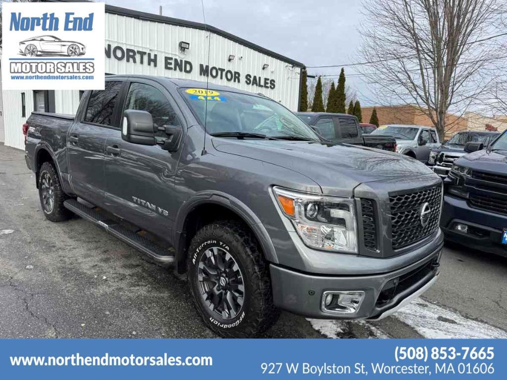 used 2019 Nissan Titan car, priced at $34,900