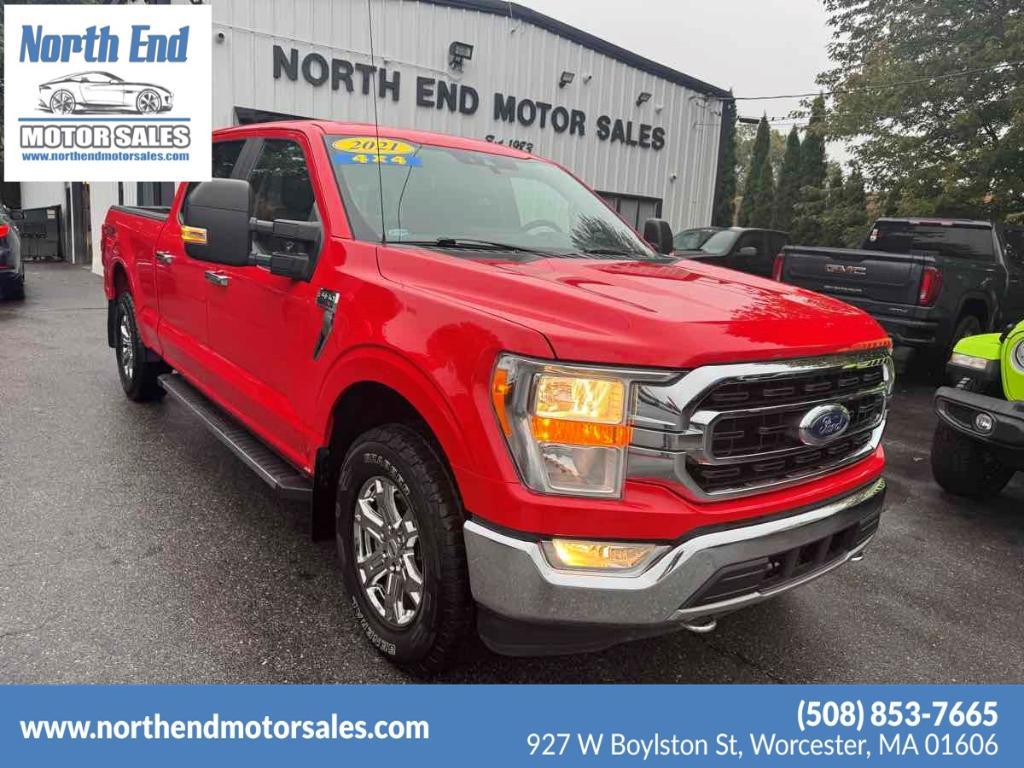 used 2021 Ford F-150 car, priced at $37,900