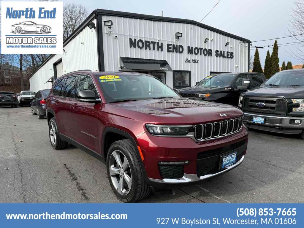 used 2021 Jeep Grand Cherokee L car, priced at $33,900