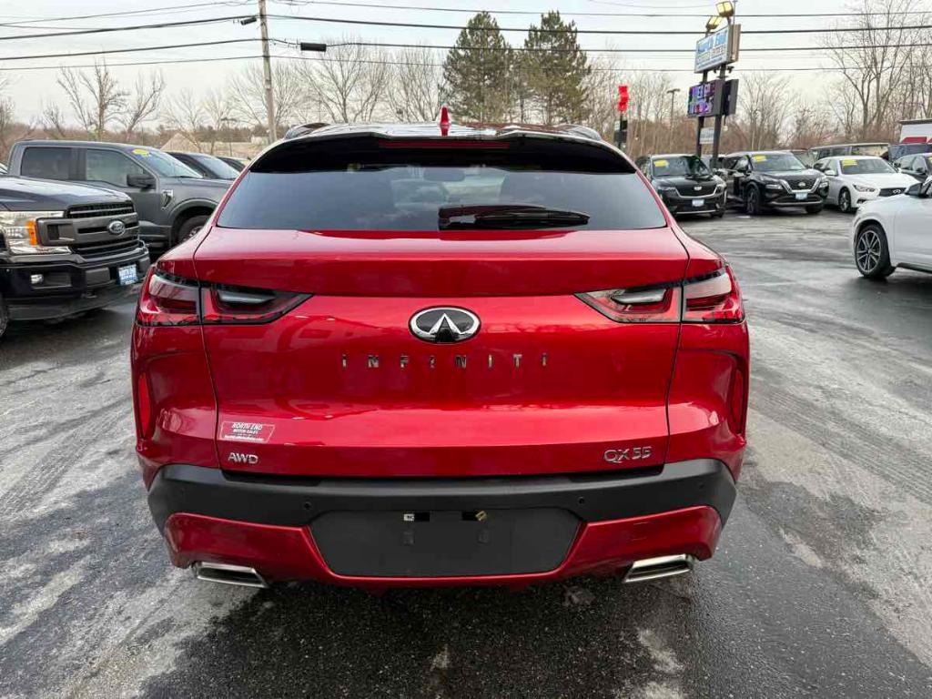 used 2023 INFINITI QX55 car, priced at $41,900