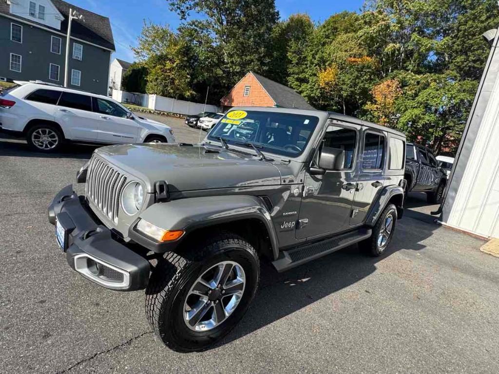 used 2021 Jeep Wrangler Unlimited car, priced at $33,900