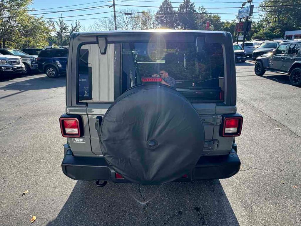 used 2021 Jeep Wrangler Unlimited car, priced at $33,900