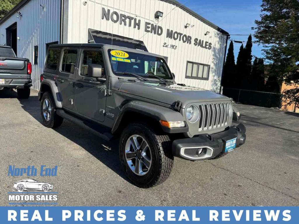 used 2021 Jeep Wrangler Unlimited car, priced at $30,900
