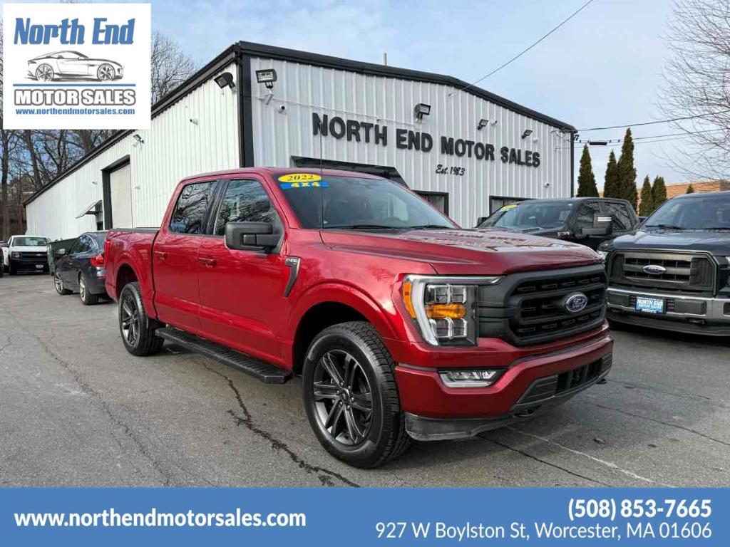 used 2022 Ford F-150 car, priced at $41,900