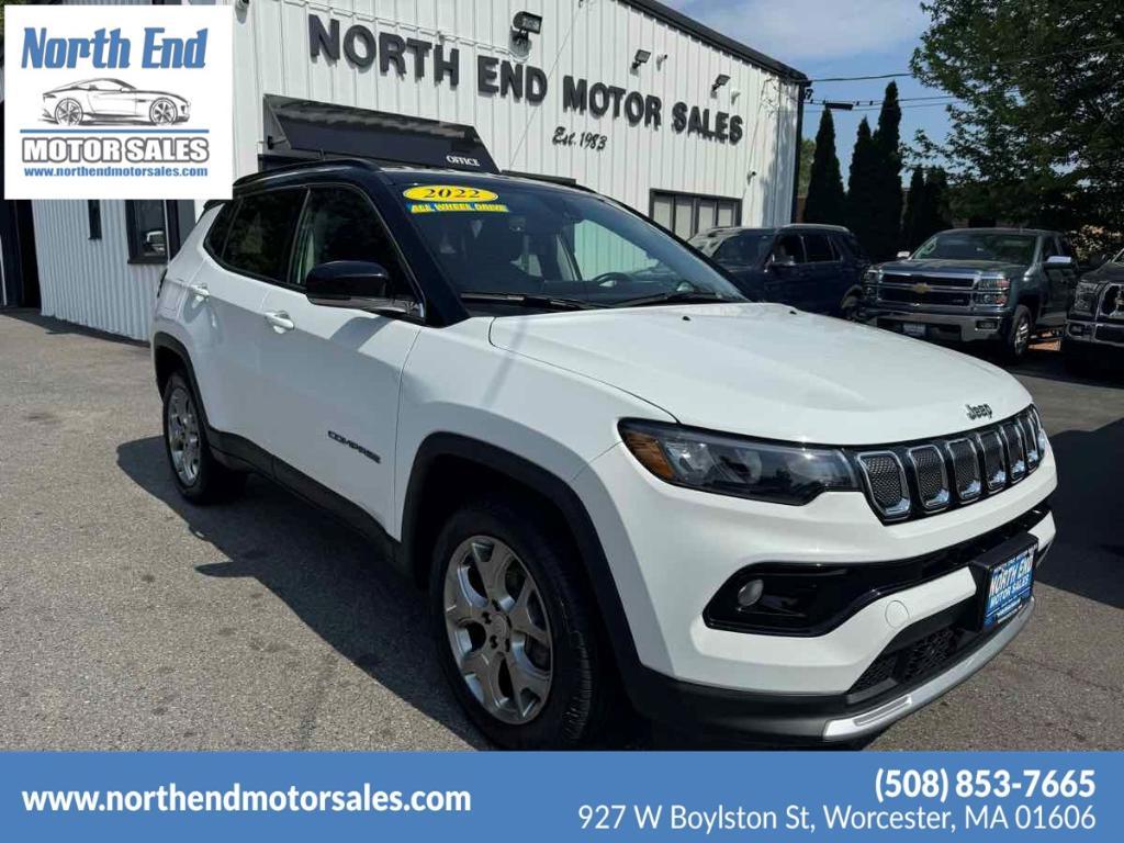 used 2022 Jeep Compass car, priced at $26,900