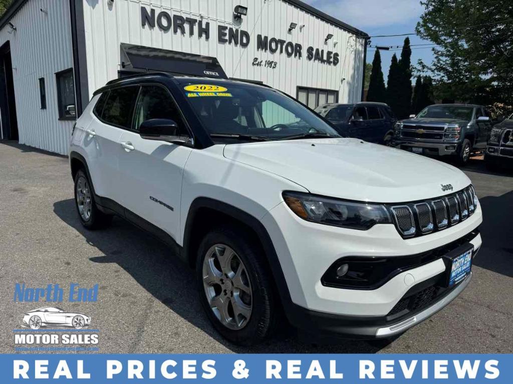 used 2022 Jeep Compass car, priced at $23,900