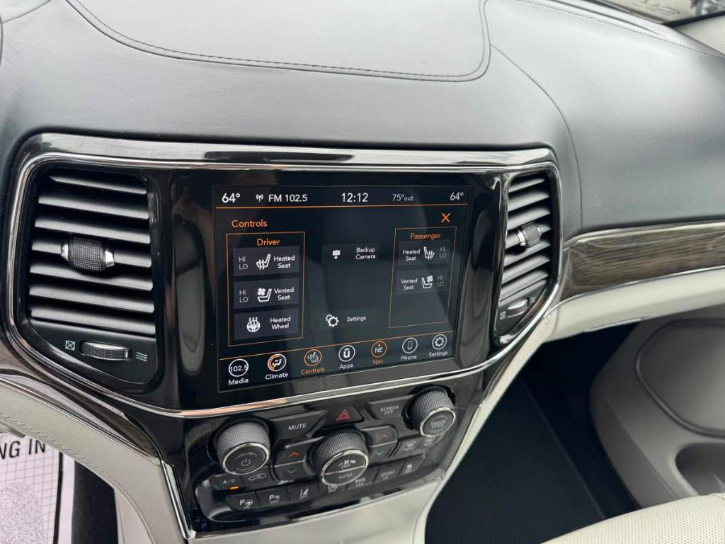 used 2021 Jeep Grand Cherokee car, priced at $34,900
