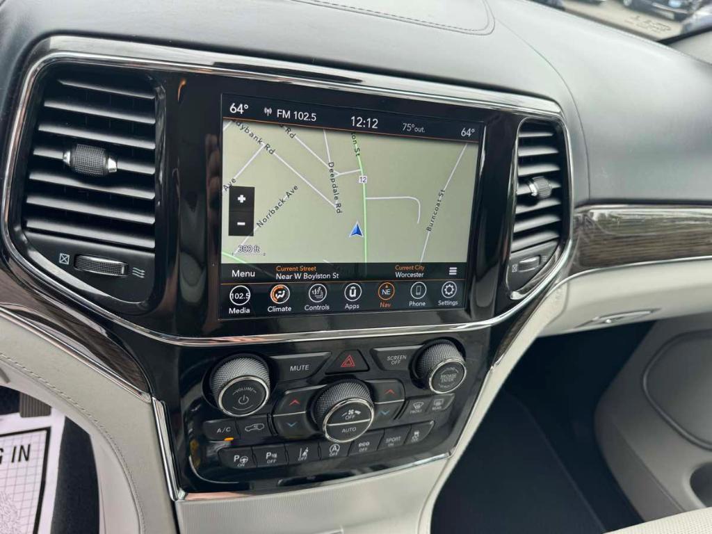 used 2021 Jeep Grand Cherokee car, priced at $34,900