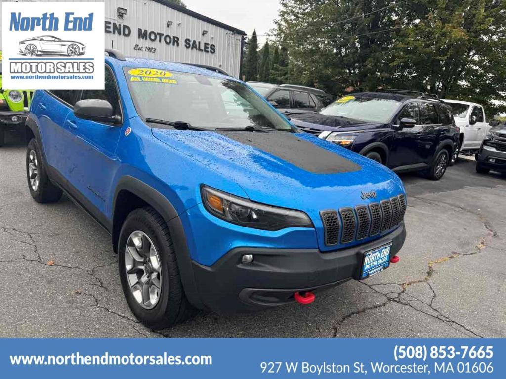 used 2020 Jeep Cherokee car, priced at $25,900