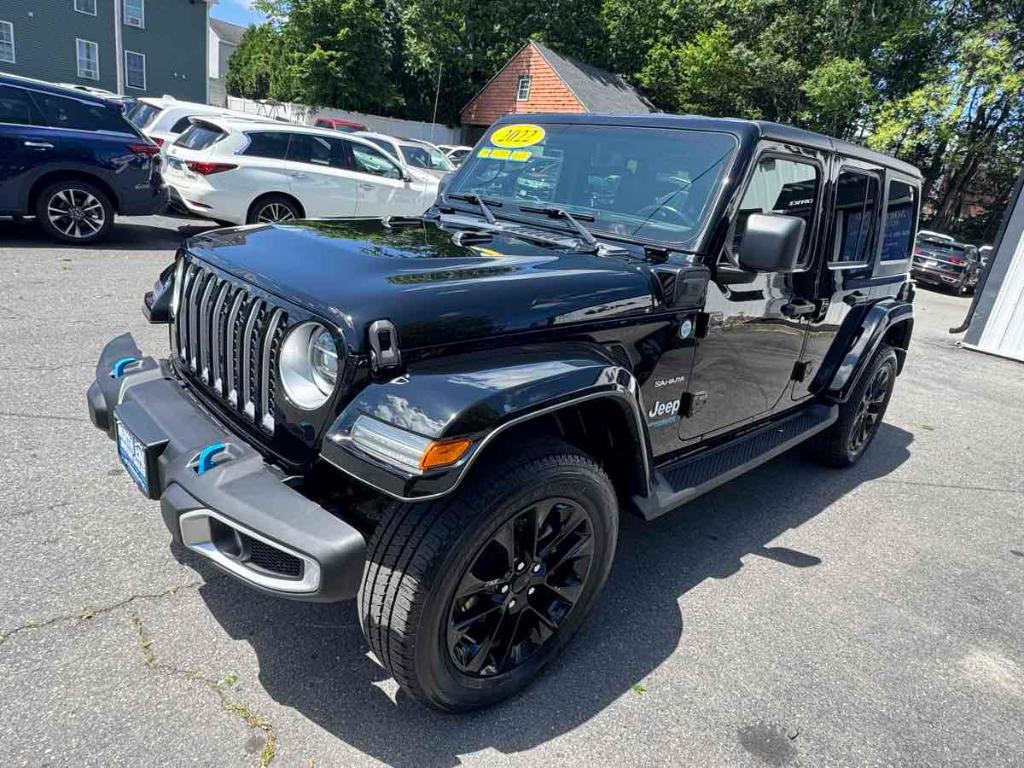 used 2022 Jeep Wrangler Unlimited 4xe car, priced at $35,900