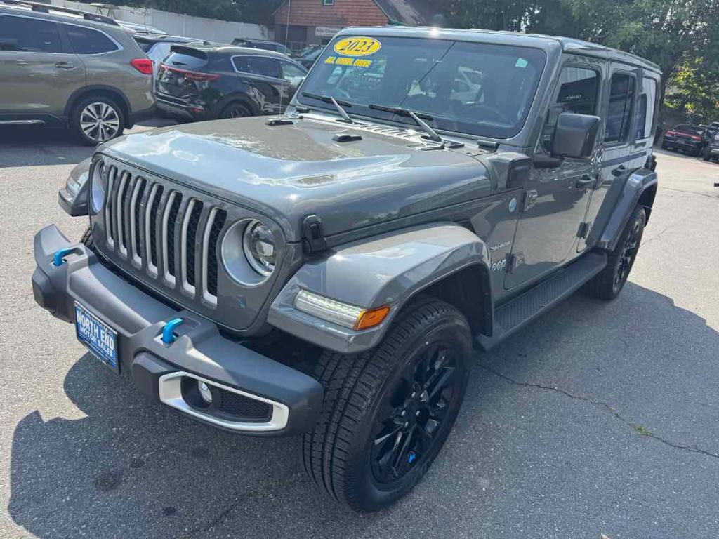 used 2023 Jeep Wrangler 4xe car, priced at $33,900