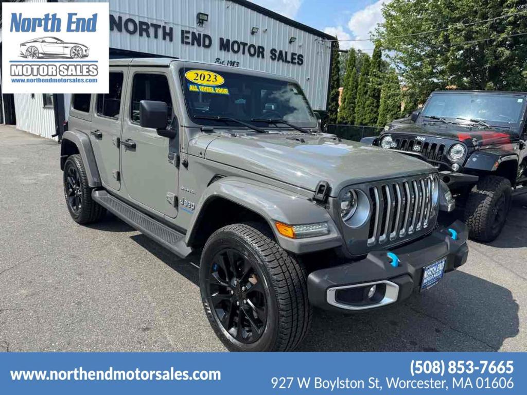 used 2023 Jeep Wrangler 4xe car, priced at $35,900