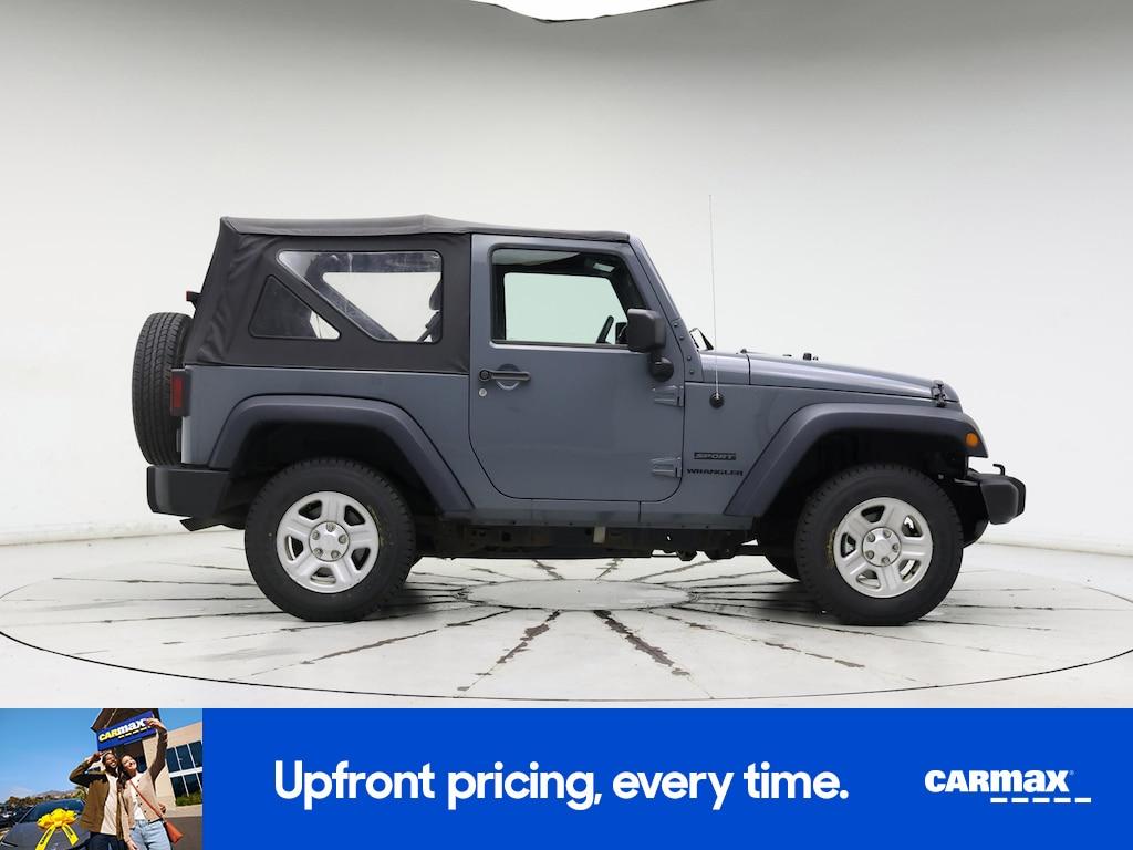 used 2014 Jeep Wrangler car, priced at $19,998