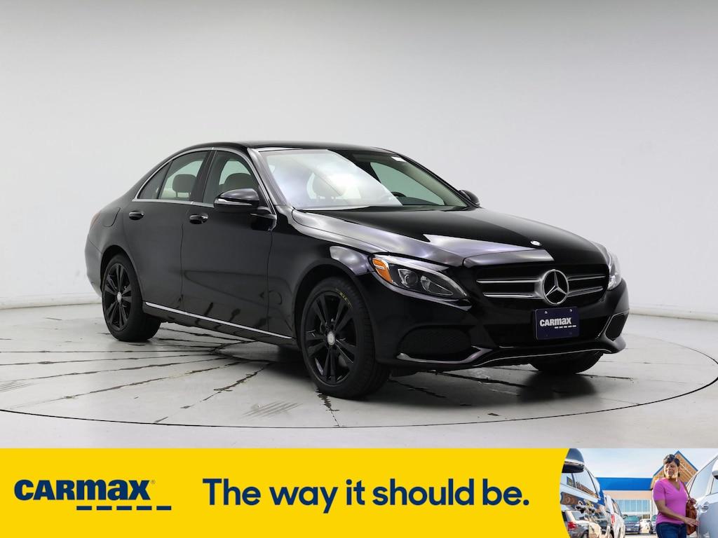 used 2015 Mercedes-Benz C-Class car, priced at $23,998