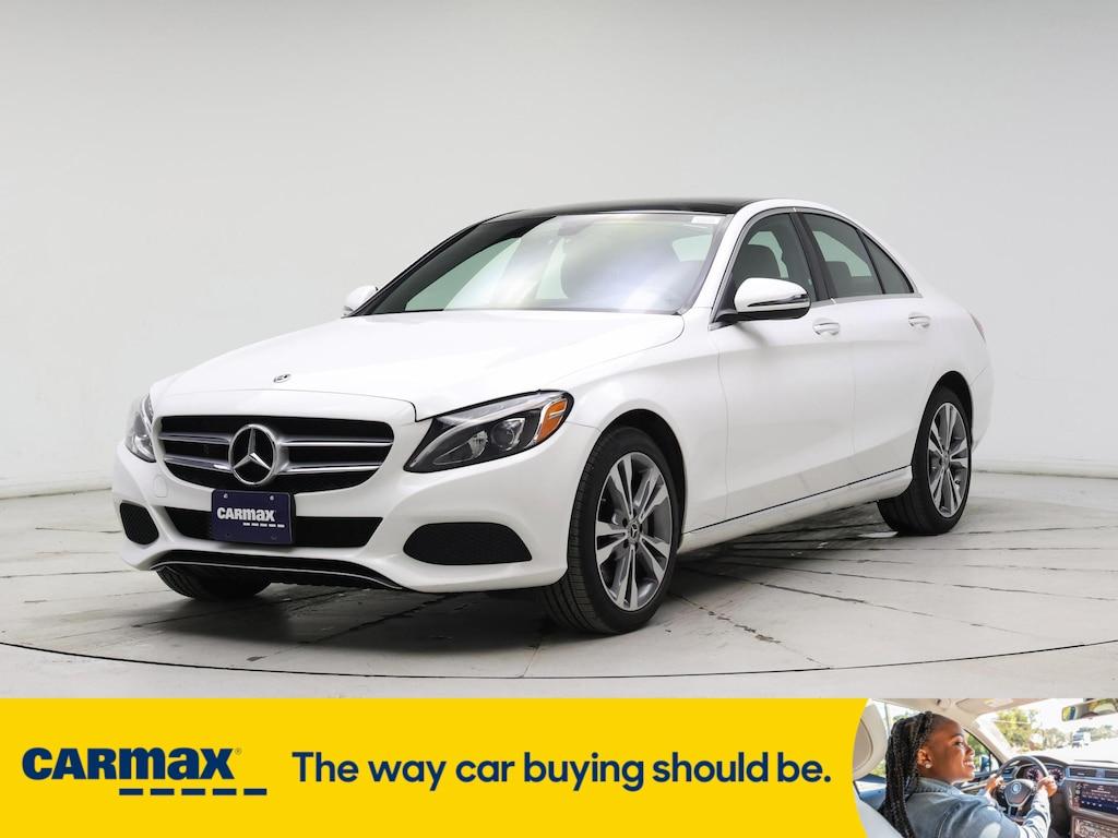 used 2018 Mercedes-Benz C-Class car, priced at $21,998