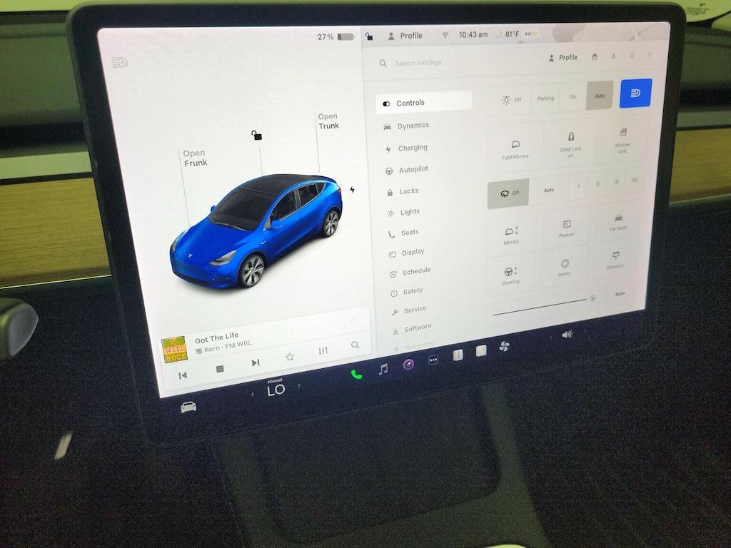 used 2021 Tesla Model Y car, priced at $31,998