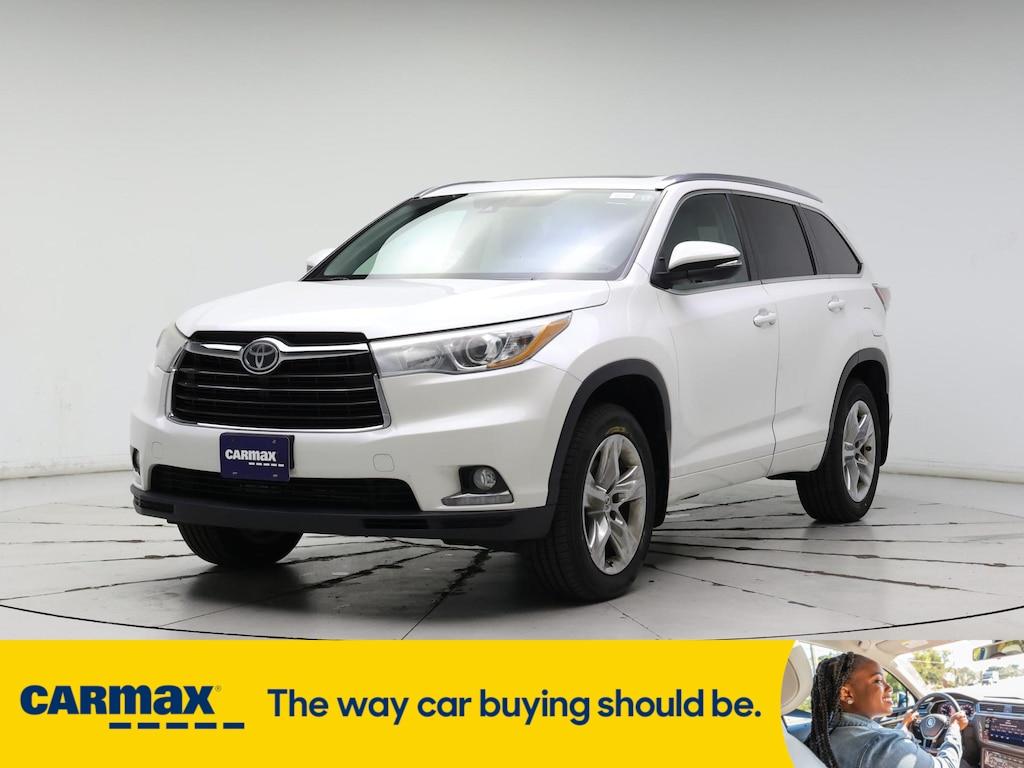 used 2015 Toyota Highlander car, priced at $23,998