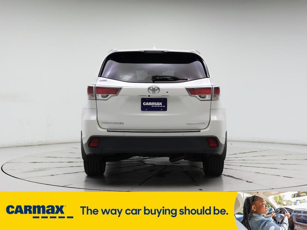 used 2015 Toyota Highlander car, priced at $23,998