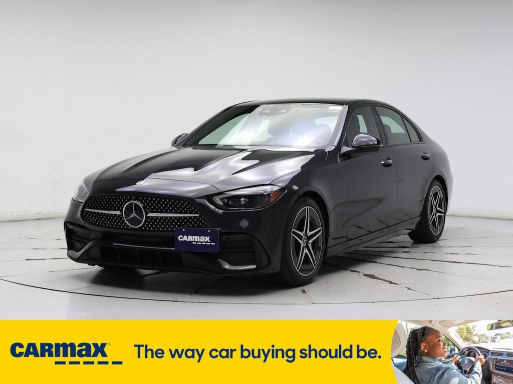 used 2022 Mercedes-Benz C-Class car, priced at $38,998