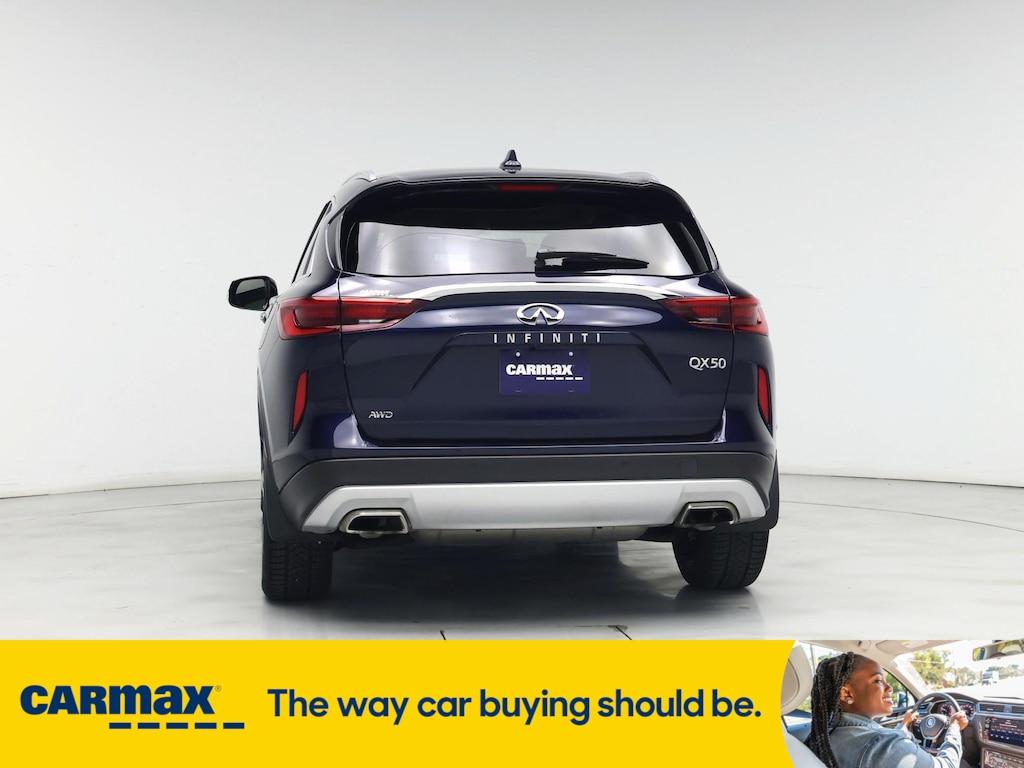 used 2021 INFINITI QX50 car, priced at $30,998