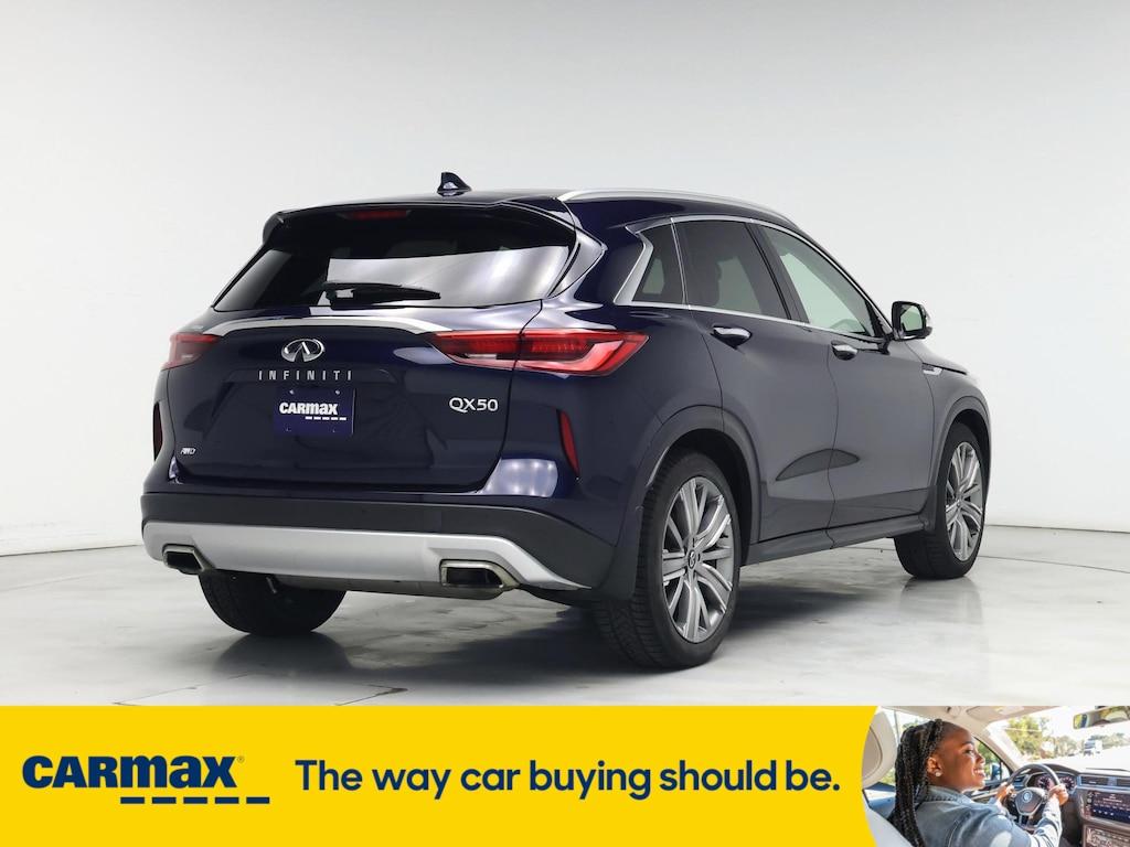 used 2021 INFINITI QX50 car, priced at $30,998