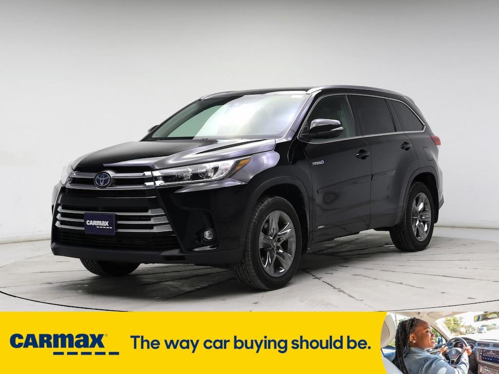 used 2019 Toyota Highlander Hybrid car, priced at $36,998