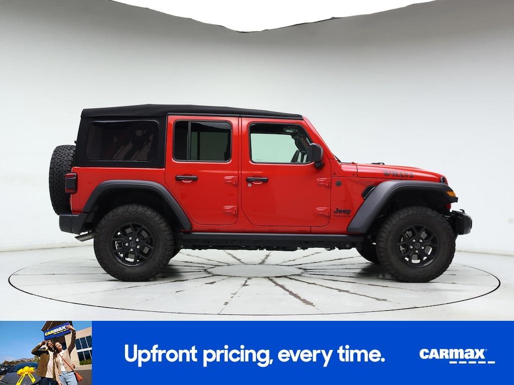 used 2024 Jeep Wrangler car, priced at $41,998
